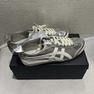Onitsuka Tiger MEXICO 66 THL7C2 9399 Silver Off White Shoes